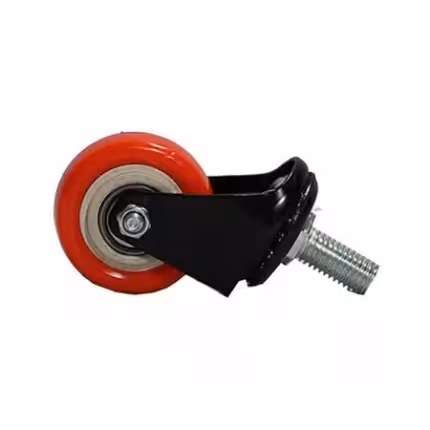 چرخ گردان پلی آمید پایه مشکی لوکس وارداتی سایز 50 پیچی