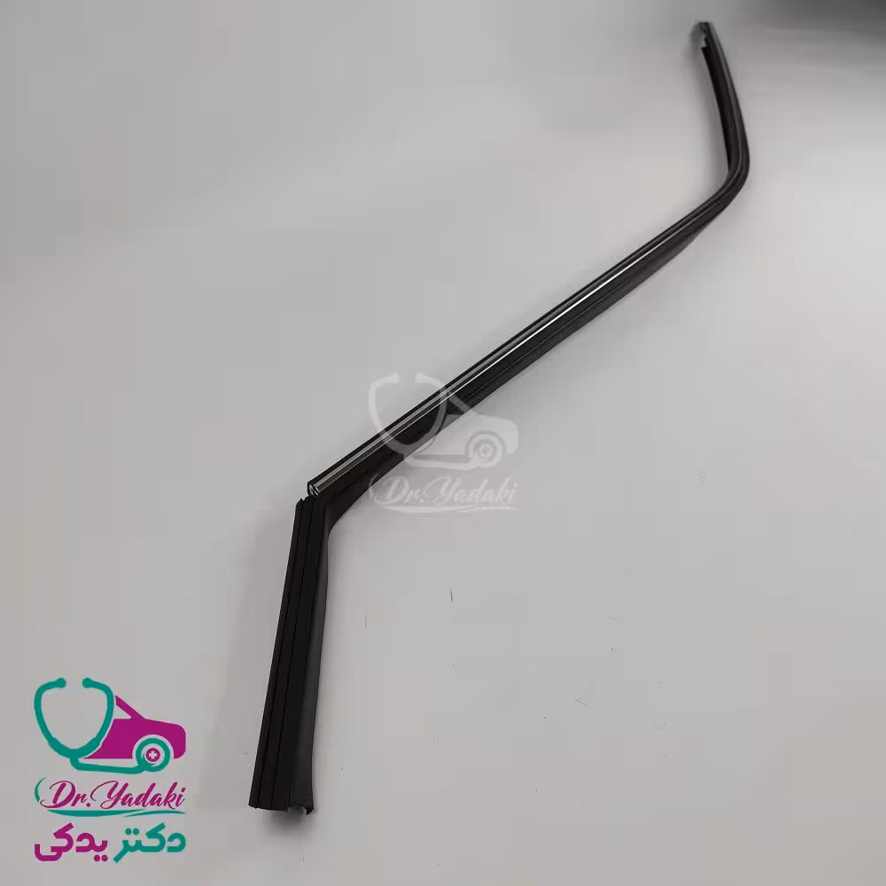 نوار لاستیکی لبه کلاف شیشه پژو پارس (پرشیا) درب جلو چپ (سمت راننده) شرکتی ایساکو اصل 1820304999