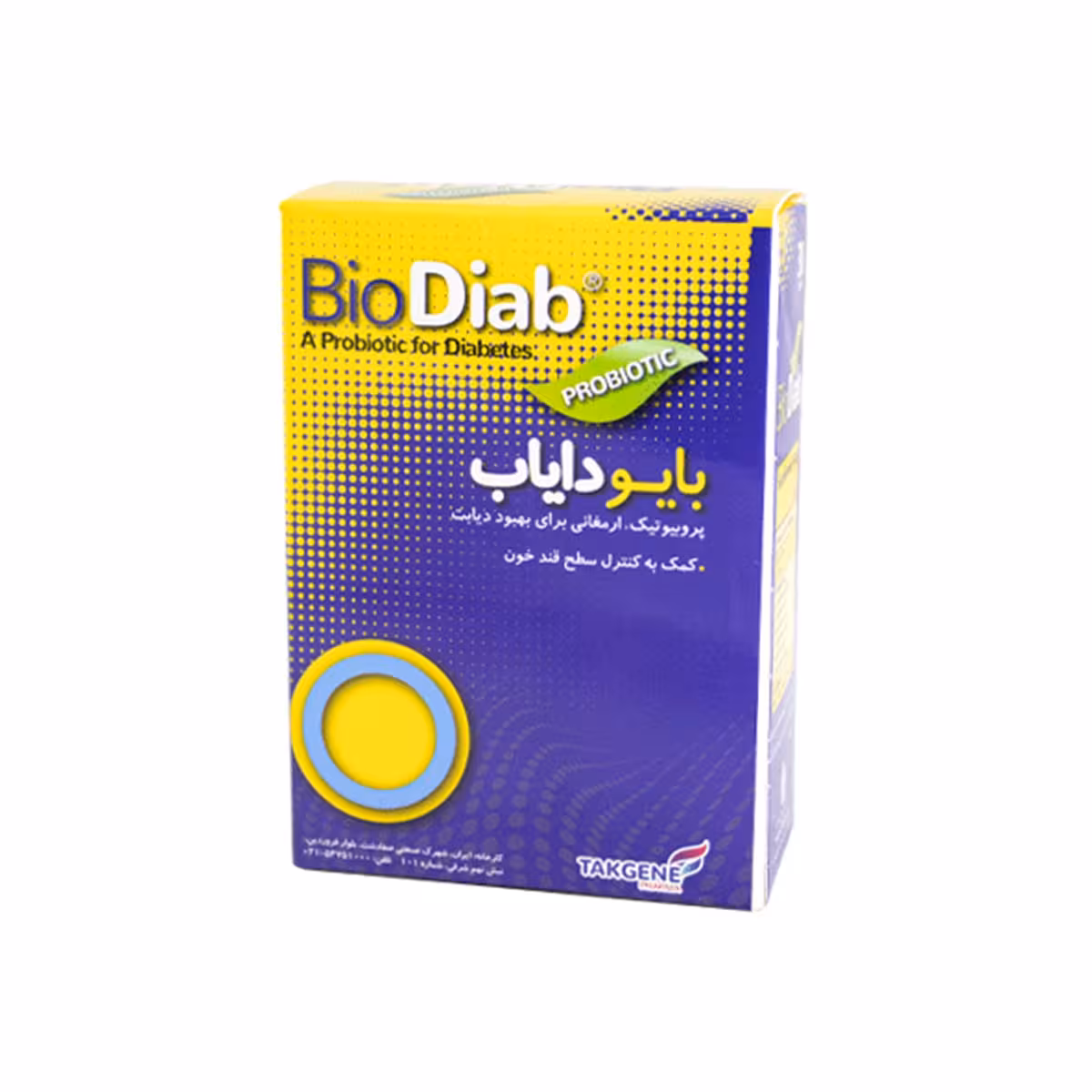 کپسول بایو دایاب تک ژن فارما-Takgene Pharma