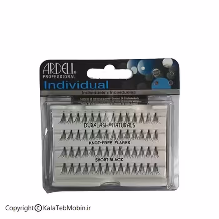 مژه مصنوعی تکی آردل سایز کوتاه individual