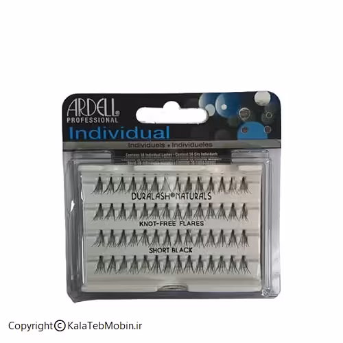 مژه مصنوعی تکی آردل سایز کوتاه individual