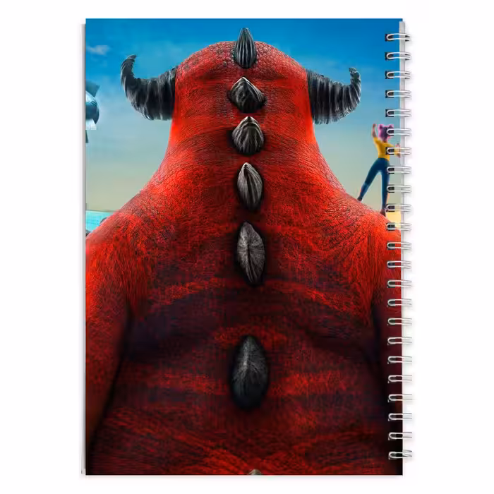 دفتر مشق کارتون رامبل