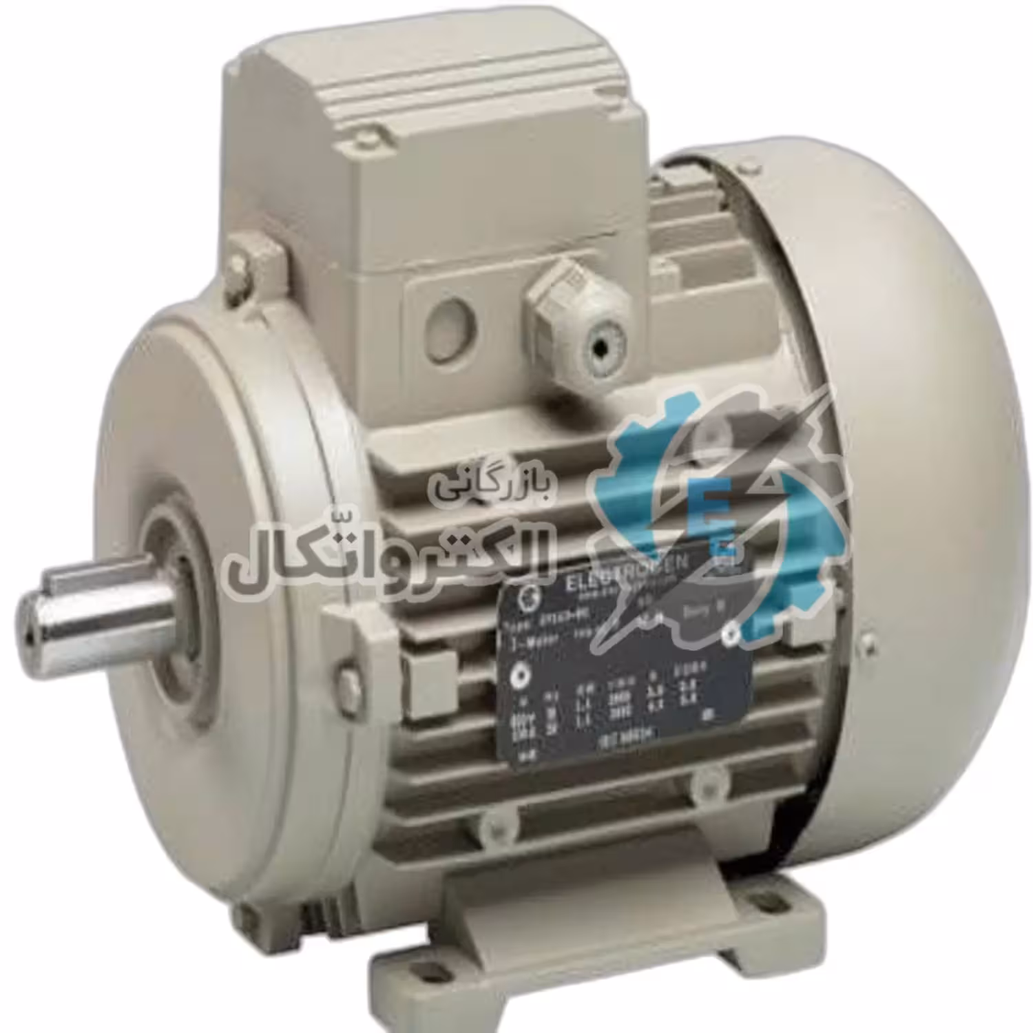 الکتروموتور سه فاز آلومینیومی الکتروژن مدل 7.5KW-3000RPM