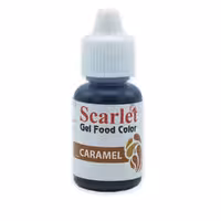 رنگ ژله ای 25 گرمی کاراملی اسکارلت