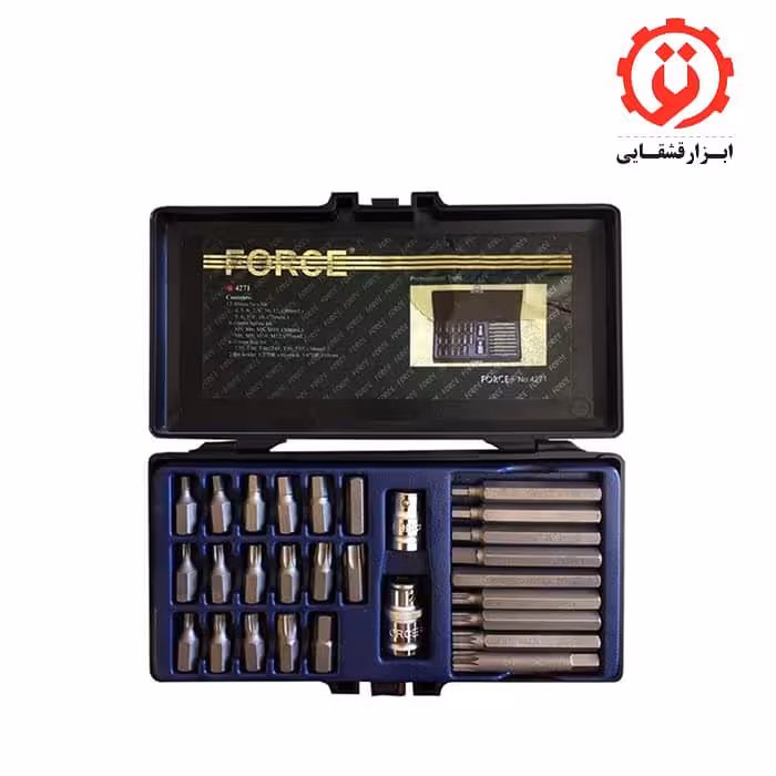 جعبه بیت کوتاه و بلند 28 عددی فورس مدل 4271