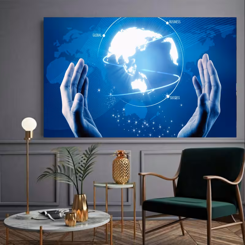 تابلو شاسی طرح هکر مدل DDT249 | دنیای قاب