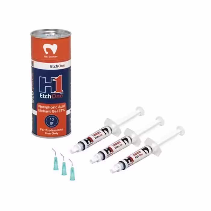 اسید اچ سرنگی نیک درمان Etch One Eco (سه سرنگ) - فروشگاه تخصصی دندانپزشکی سپیرا