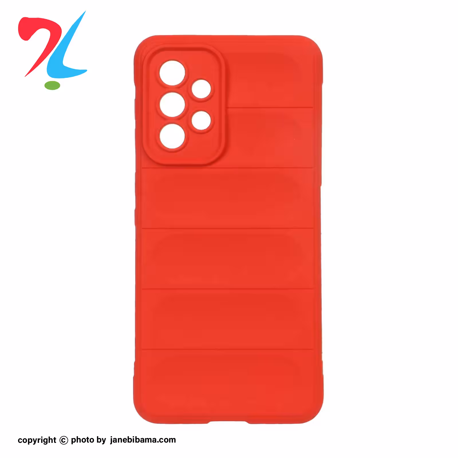 گارد پافر داخل موکت اورجینال سامسونگ مناسب برای samsung a53-رنگ قرمز