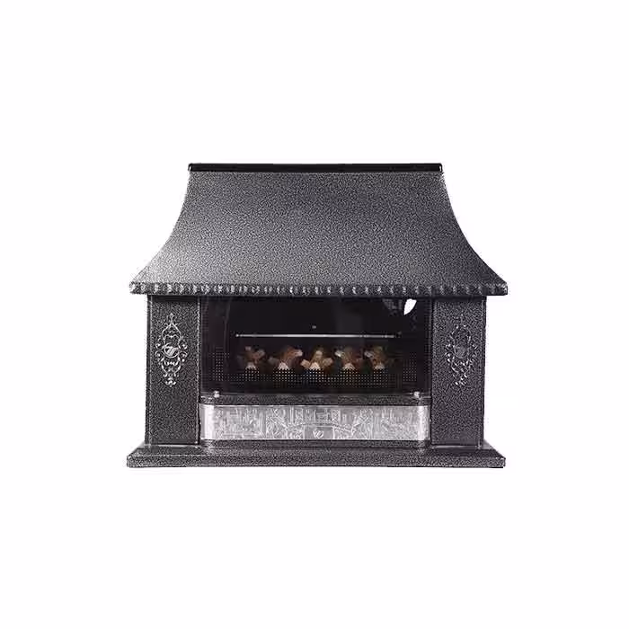 بخاری گازی طرح شومینه توان مدل نگین