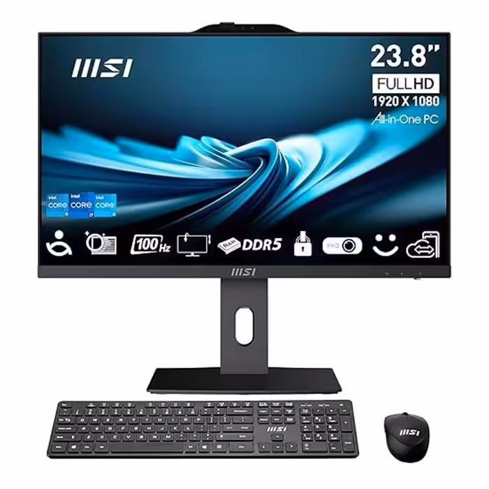 آل این وان 24 اینچ MSI مدل Pro AP242 14M پردازنده Core i3 14100 رم 8GB حافظه 1TB SSD