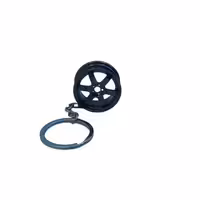 جاسوئیچی رینگ طرح ستاره مشکی