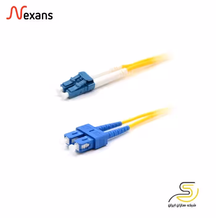 پچ کورد فیبر نوری نگزنس SC-LC سه متری سینگل مود