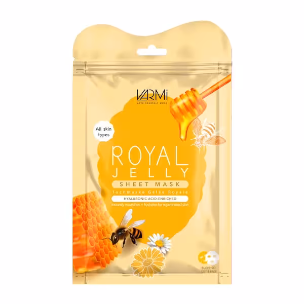 ماسک صورت نقابی وارمی حاوی عصاره عسل بسته 2 عددی