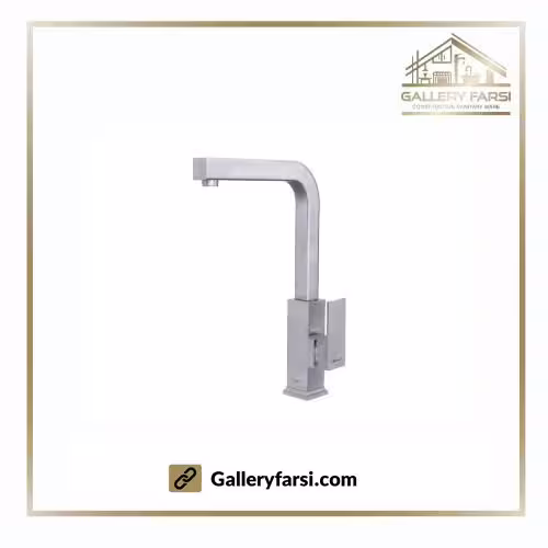 شیر ظرفشویی شودر مدل اروپا کروم مات