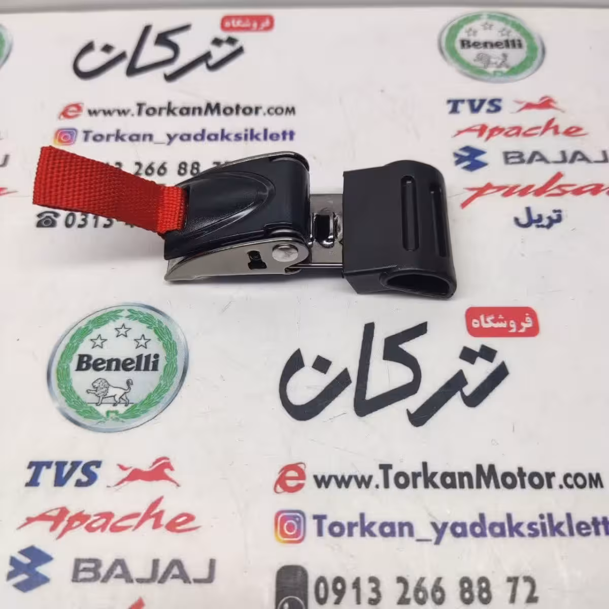 قفل و بست فلزی بند کلاه کاسکت ایمنی