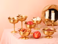 هفت سین کاسه فلزی آسا