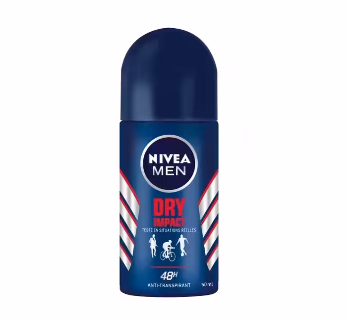 رول ضد تعریق مردانه نیوا مدلNIVEA DRY IMPACTحجم50میل