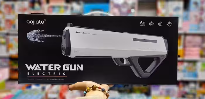 تفنگ آبپاش پمپی بزرگ شارژی