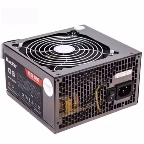 پاور 550 وات HUNTKEY مدل GS 550 (استوک-8 پین گرافیک)