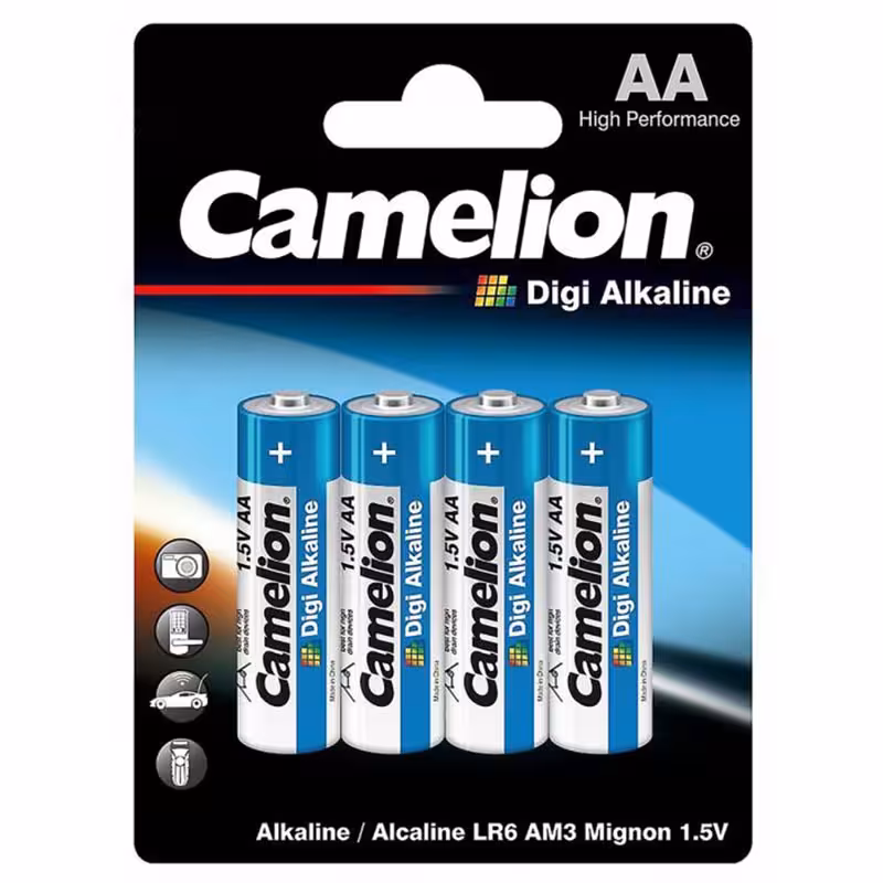 باتری قلمی Camelion مدل Digi alkaline کد LR6BP4DG