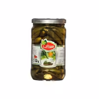 خیار شور سوپر ویژه میرزایی 680 گرمی