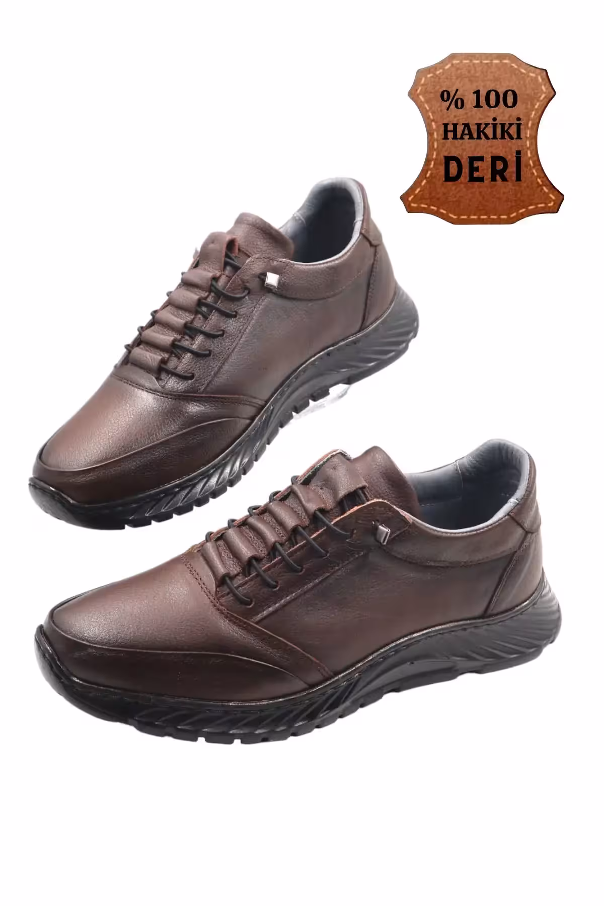کفش روزمره مردانه  ورزشی   از چرم اصلی، فوق‌العاده راحت، سبک و کاملاً ارگونومیک – 4019