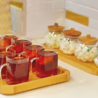 استکان پیرکس مربع