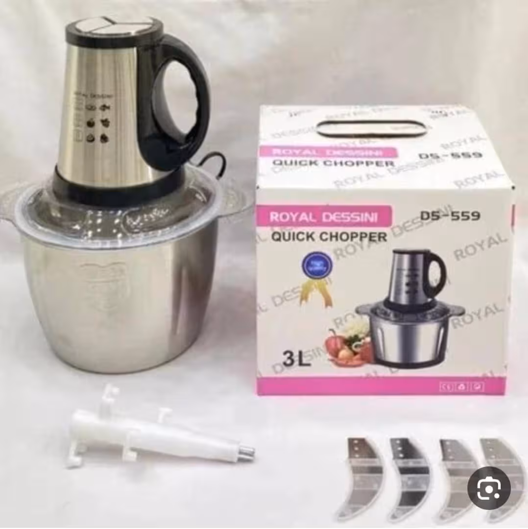 خردکن دسینی مدل DS-559 ظرفیت 3 لیتر | قدرت بالا و تیغه استیل ضدزنگ