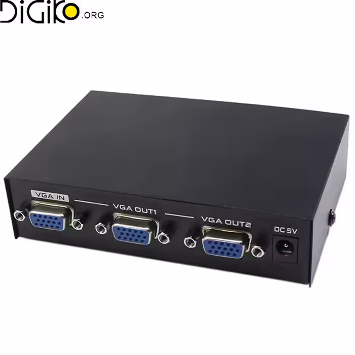 اسپلیتر 1 به 2 VGA با فرکانس 200 هرتز