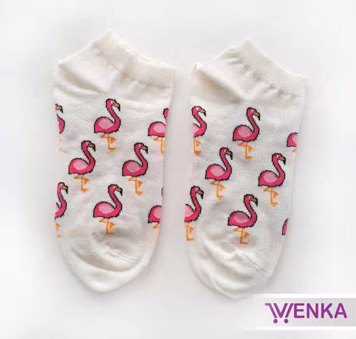 جوراب مچی طرح فلامینگو