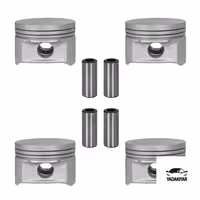 پیستون 206 تیپ 5 – استاندارد با گژین پین – شرکتی