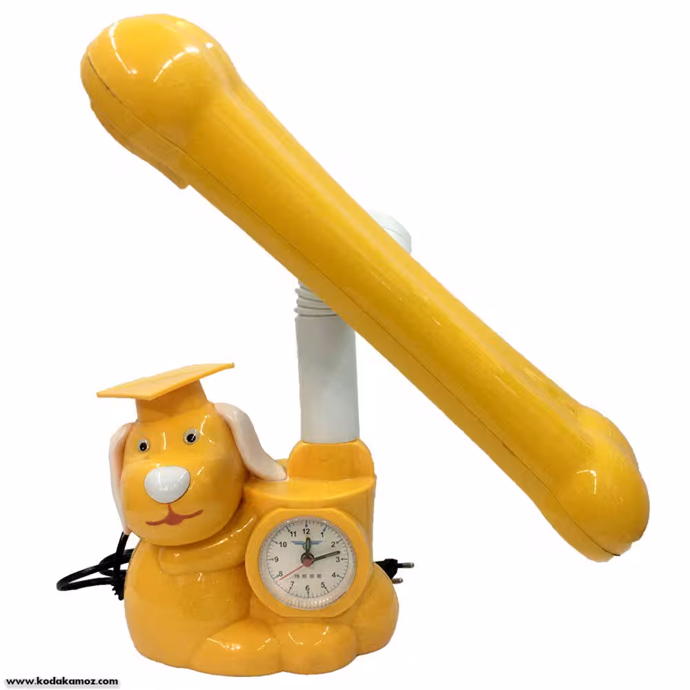 چراغ مطالعه سگ ساعتدار8117