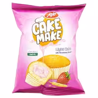 کیک میک با مغز توت فرنگی مزمز – 60 گرم