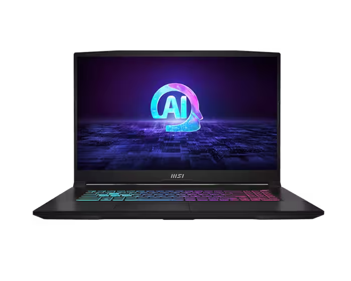 لپ تاپ 17.3 اینچی گیمینگ ام اس آی مدل Katana A17 AI B8VG Ryzen 9 8945HS 32G 2T SSD 8G RTX 4070 FHD Gaming Laptop