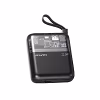 پاوربانک کابل دار آوی 10000mAh مدل Awei P149K