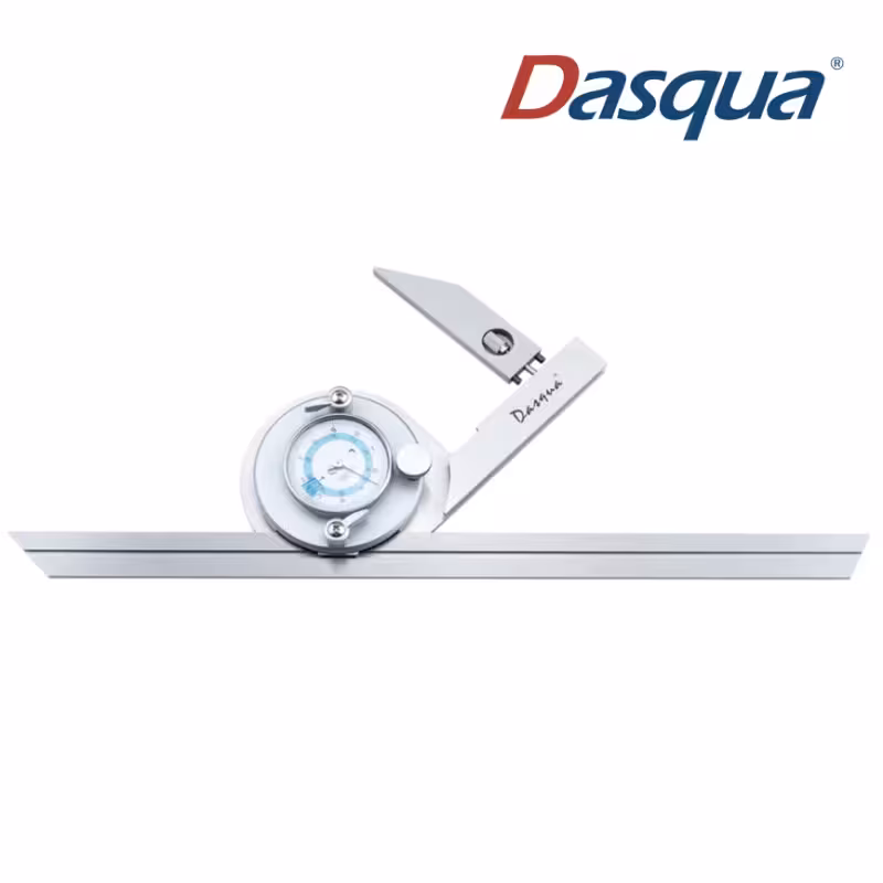 زاویه سنج یونیورسال ساعتی 0 تا 360 درجه مدل DASQUA 1031-2010 ایتالیا