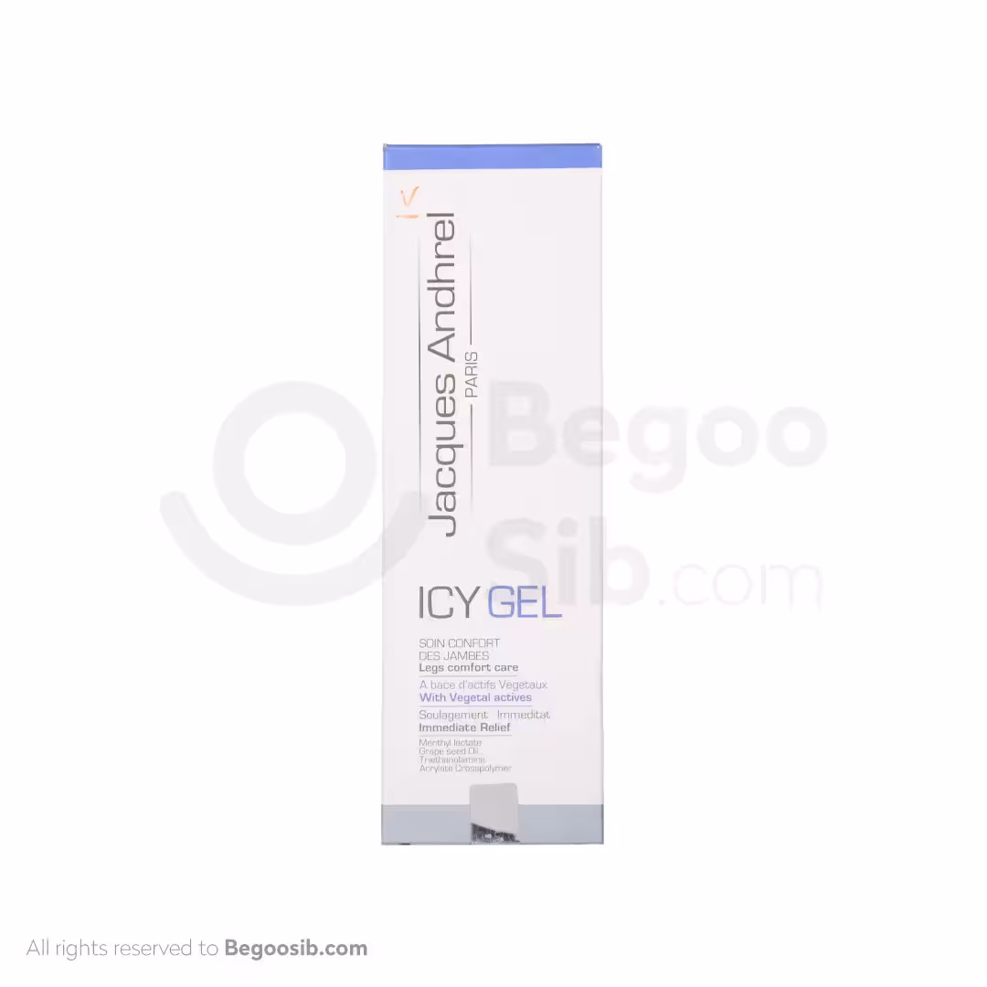ژل مناسب رفع خستگی پا ژاک آندرل پاریس 125 میلی لیتری