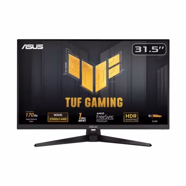 مانیتور ایسوس مدل ASUS TUF GAMING VG32AQA1A سایز 27 اینچ