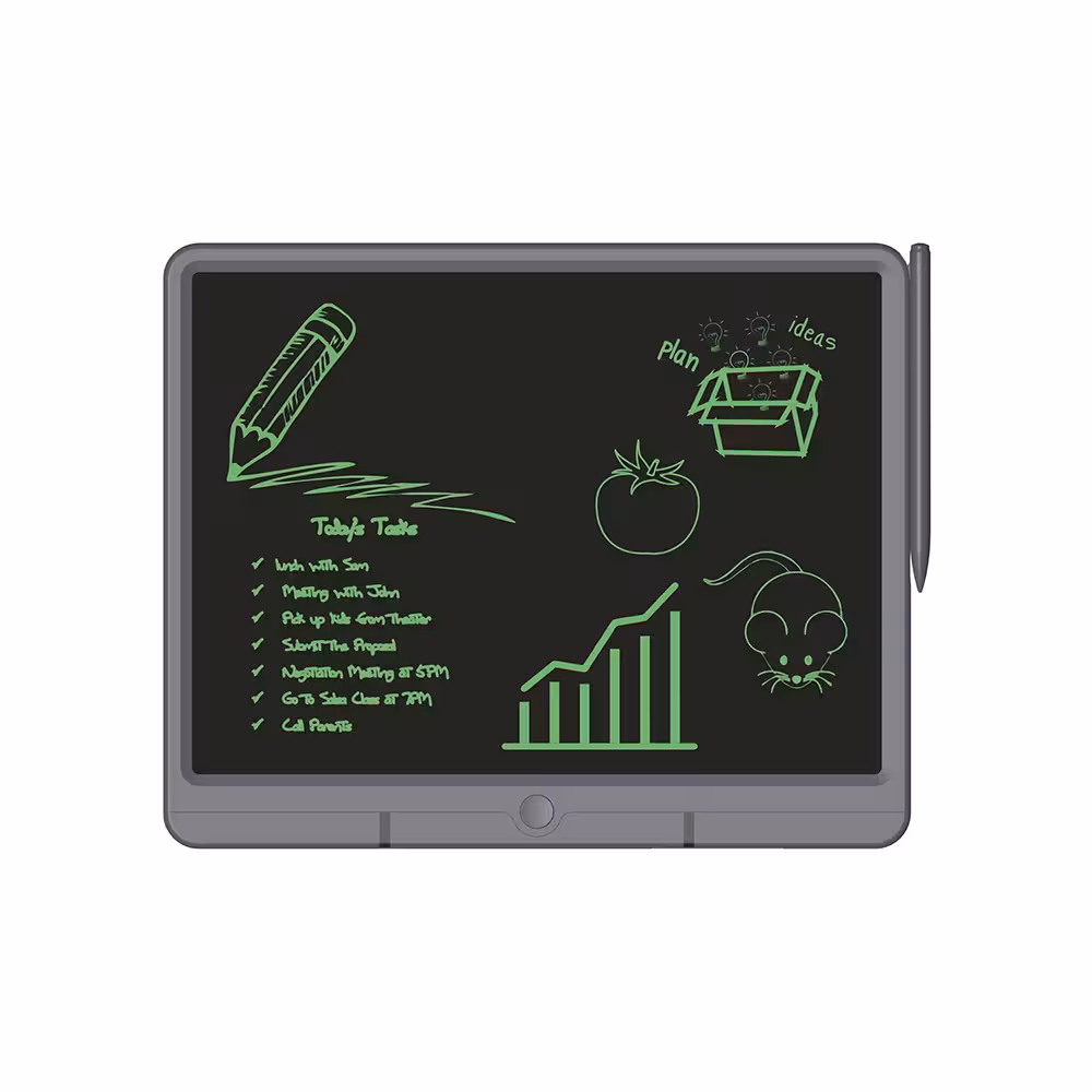 کاغذ دیجیتال گرین لاین مدل Green Lion LCD Digital Writing Pad GNWPAD15GY