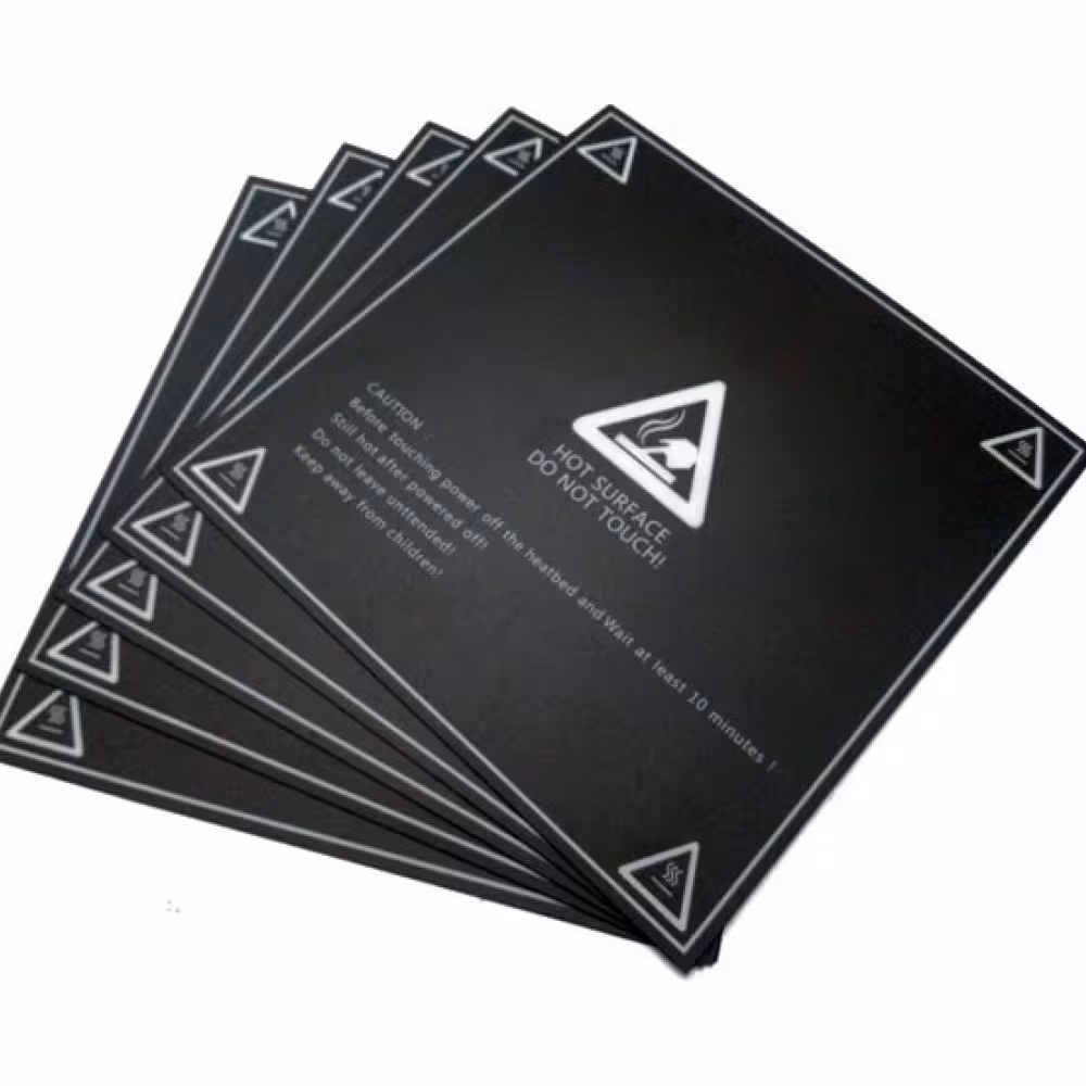 پد حرفه ای (مغناطیسی) مناسب برای هیت بد پرینتر سه بعدی 300*300 mm