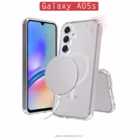 قاب مگ سیف دار شفاف سامسونگ Clear Compatible MagSafe Case | Galaxy A05s