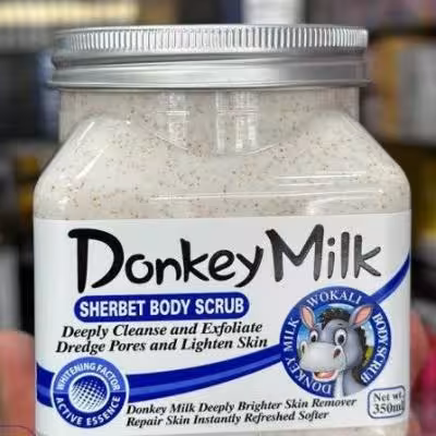 اسکراب شیر الاغ آبی