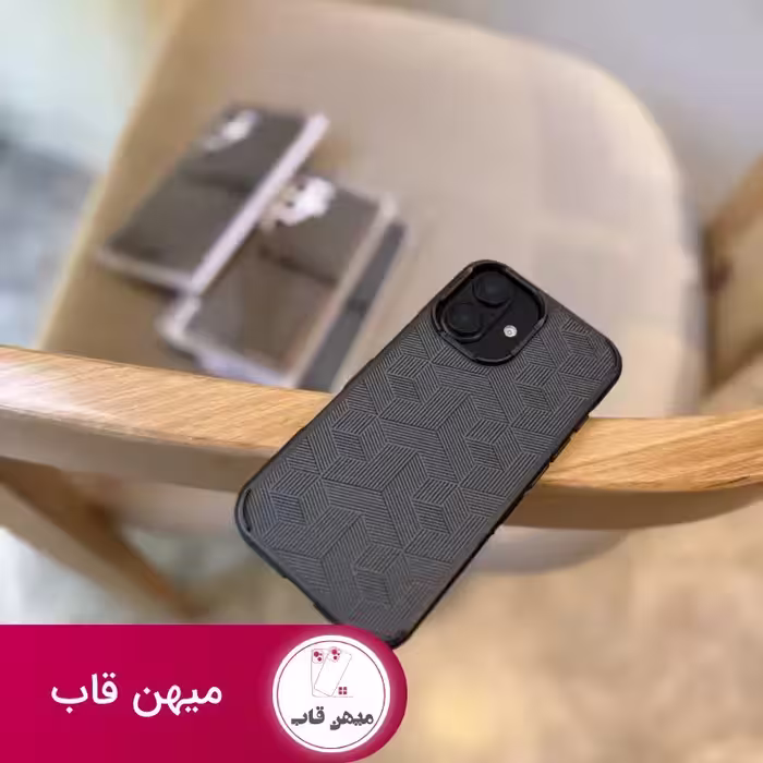 قاب گوشی آیفون hexa auard magsafe (black) - کد (84546)