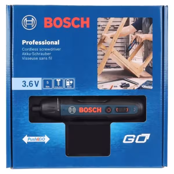 پیچگوشتی شارژی بوش GO2