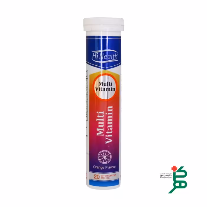 قرص جوشان مولتی ویتامین پرتقالی های هلث