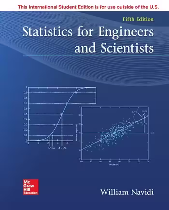 خرید و دانلود نسخه کامل کتاب Statistics for Engineers and Scientists