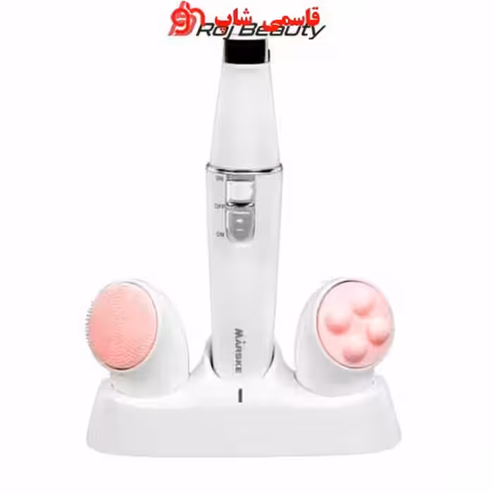 اپیلاتور برقی و ماساژور وفیس براش پوست مارسکی Marsky Electric moaning kit and skin massager