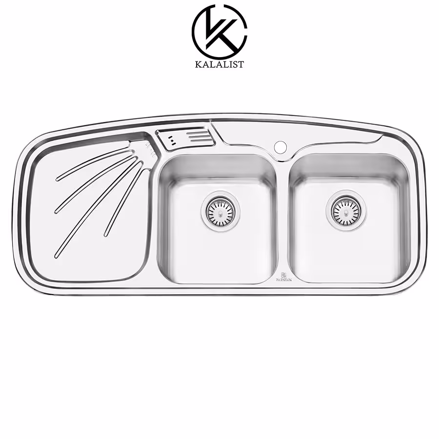 سینک ظرفشویی توکار پرنیان مدل PS 2202