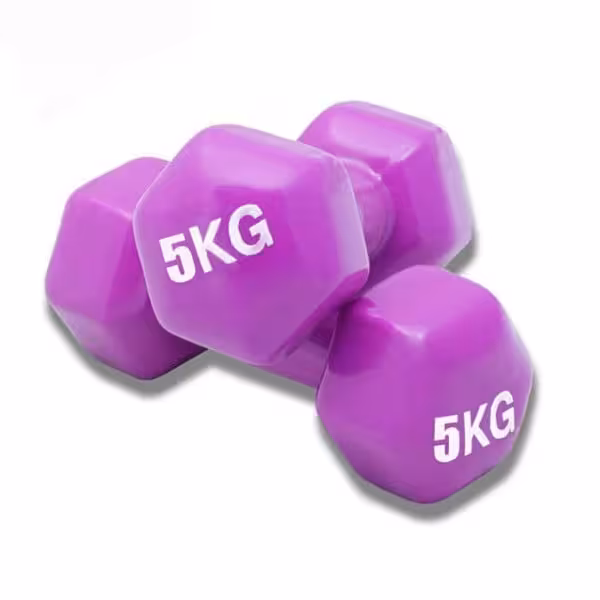 دمبل 5 کیلویی ایروبیک رکورد Record aerobic dumbbells