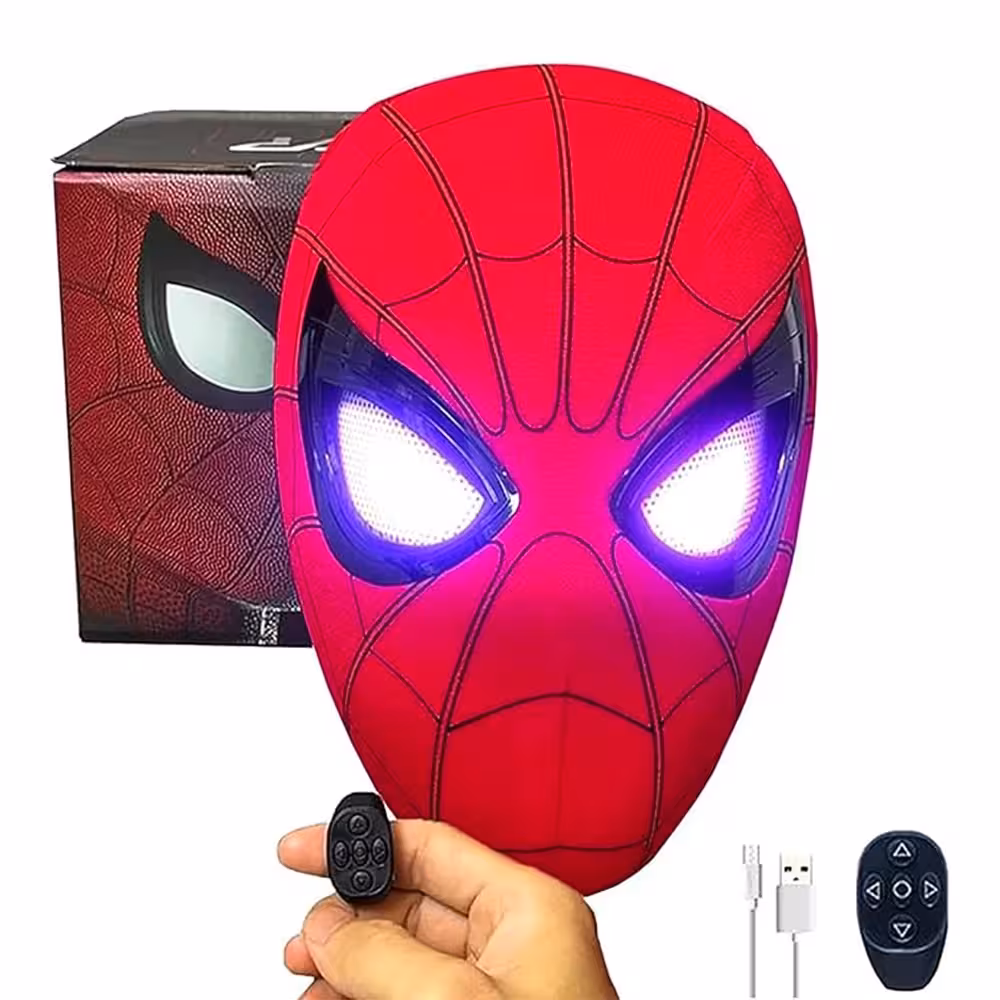 ماسک  متحرک مرد عنکبوتی    Spider Man Led mask